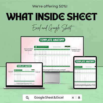 Hotel Budget Planner Excel Template | Hotel Financial Planning Spreadsheet | Hospitality Budget Tracker | Expense & Revenue Tracker
