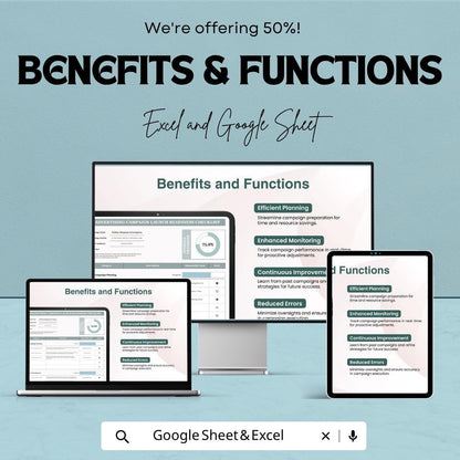 Advertising Campaign Launch Checklist Template | Marketing Campaign Planner | Launch Readiness Tracker