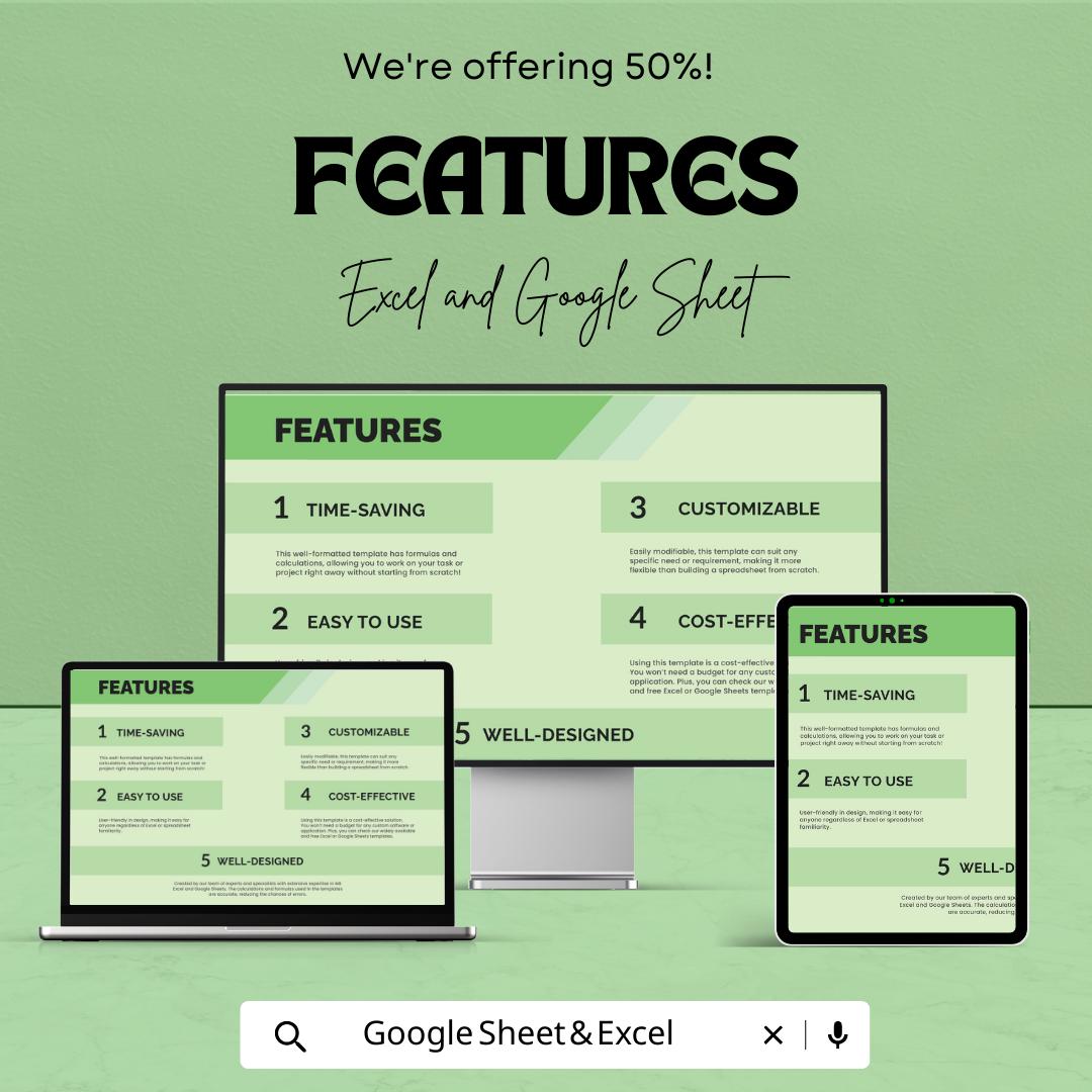 Debt Payment Record Template | Excel & Google Sheets Debt Tracker | Loan Payment Log Spreadsheet | Personal Finance Organizer