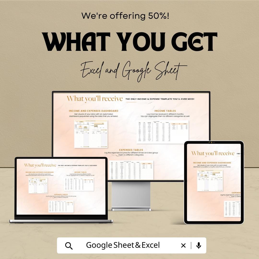 Income and Expense Tracker Sheet | Budget Planner Template | Business Income Expense Log |  Budget Tracker | Financial Tracker Template