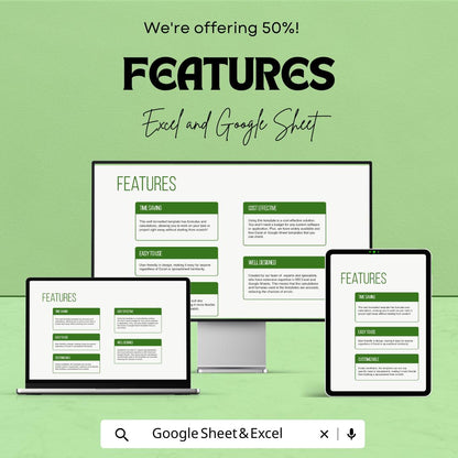 IT Expense Budget Tracker Sheet Template | IT Budget Spreadsheet | Excel and Google Sheets | Monthly IT Cost & Expense Tracker