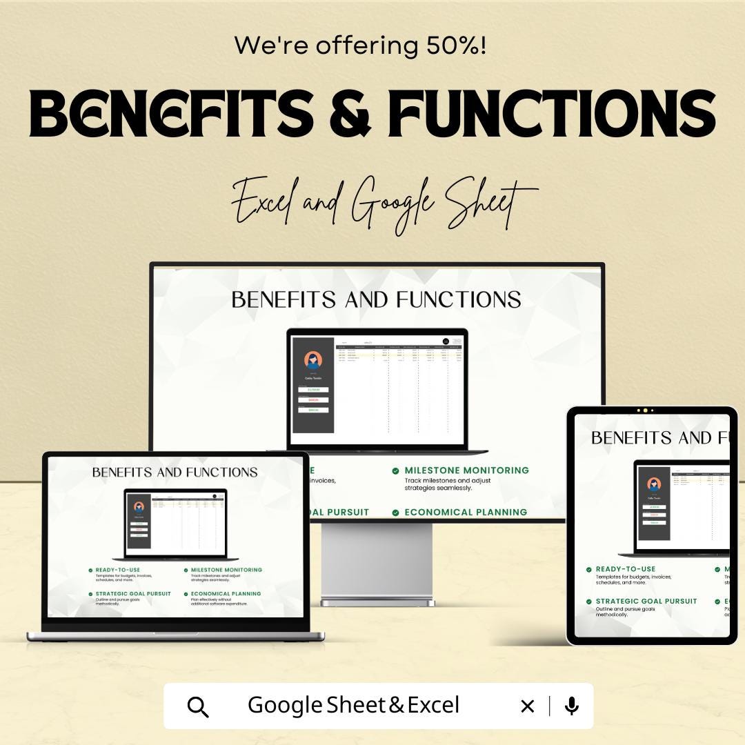 Startup Employee Payroll Calculator Template | Excel and Google Sheets | Small Business Payroll, Salary & Wage Calculator Spreadsheet