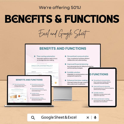 Cashflow Forecast Sheet for Businesses | Dynamic Financial Planning Tool in Excel & Google Sheets | Cash Flow Tracker