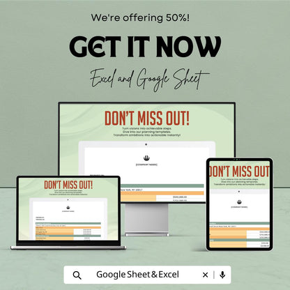 Real Estate Sale Worksheet Template | Property Sale Tracker | Closing Cost Calculator | Real Estate Commission Spreadsheet