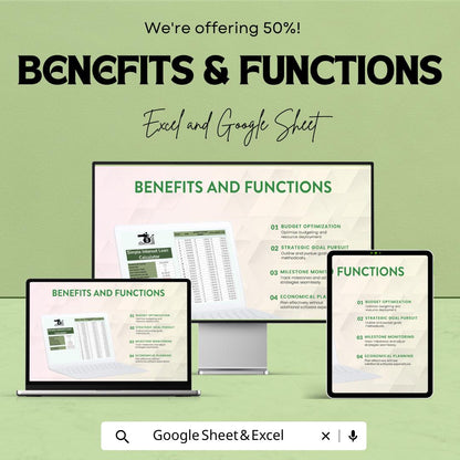 Simple Interest Loan Calculator Sheet | Excel & Google Sheets | Monthly Repayment Tracker | Loan Amortization Template