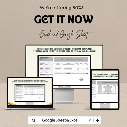 Sales Presentation Audience Count Template | Audience Tracking Spreadsheet | Sales Analytics Dashboard | Excel & Google Sheets