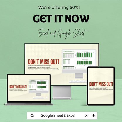 IT Sales Performance Dashboard Template | Excel & Google Sheets | Sales KPI Dashboard | Sales Analytics Tracker