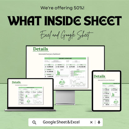 Contractor Cost Estimate Template | Construction Cost Estimator | Project Budget Spreadsheet | Excel & Google Sheets