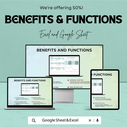 Event Budget Template | Event Cost Estimator | Wedding Planner Budget | Party Budget Tracker | Event Planning Spreadsheet