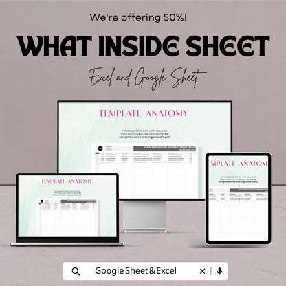 Legal Intellectual Property Negotiation Outcome Log Sheet | Track IP Negotiations and Strategic Insights | Excel & Google Sheet Template
