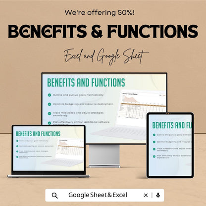 Finance Expense Tracker Template Excel, Annual Budget Spreadsheet, Monthly Expense Tracker, Business Finance Planner