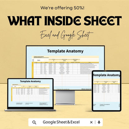 Customer Satisfaction Survey Template | Excel & Google Sheets Survey Tracker | Customer Feedback Analysis | Business Survey Spreadsheet