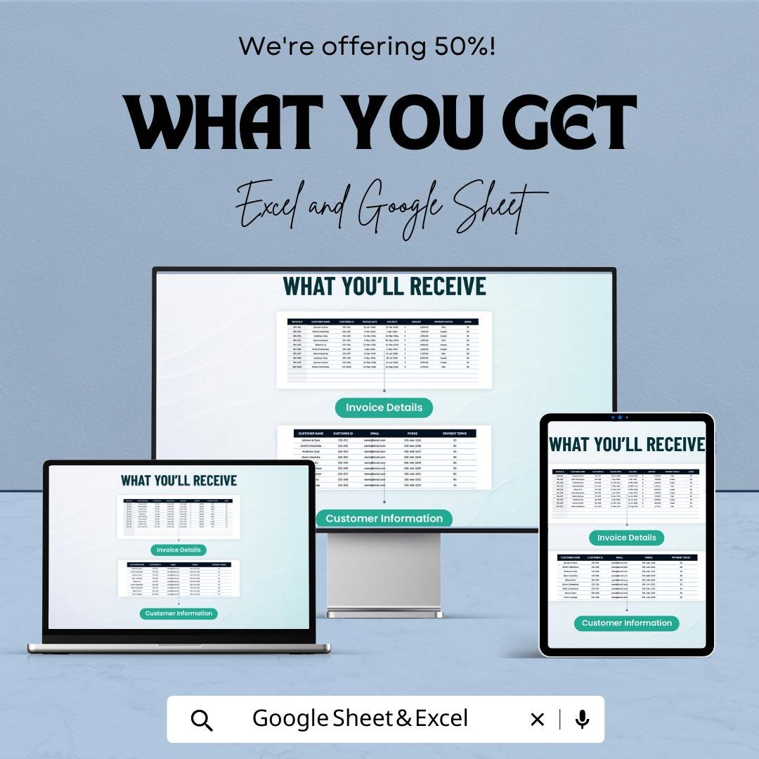 Finance Receivables Aging Summary Template, Accounts Receivable Tracker, AR Aging Report, Cash Flow Spreadsheet, Excel Google Sheets